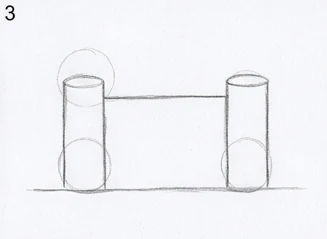 Step 3 of 12: Towers as cylinders