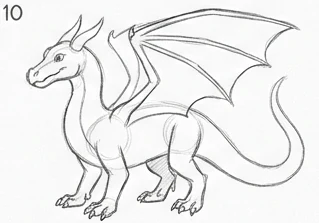 Step 10 of 12: Spines and the belly line