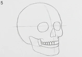 Step 5 of 12: Cheekbone and temple